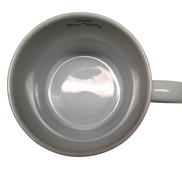 Disney 16 oz coffee mug Bow Wow Dalmatians oversized Blue Bones Dog House Bone - Picture 7 of 7